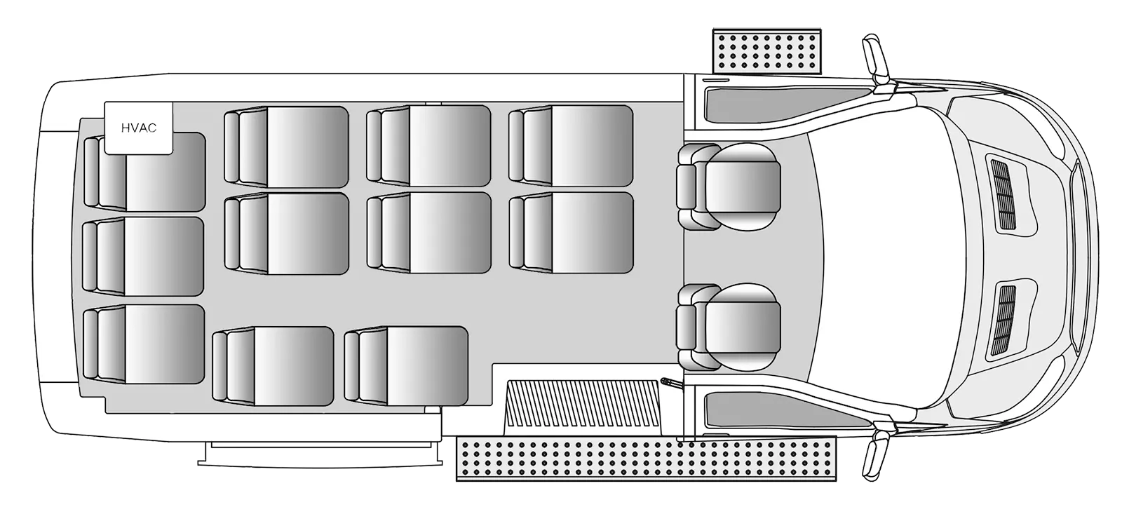 Rear Lift 12 Passenger